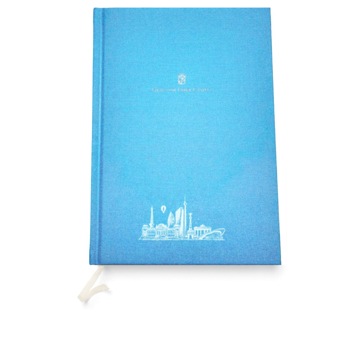Graf von Faber-Castell 118778 - DIN A4 Cashmere, black, with notepad, pen loop and pockets