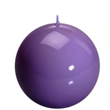 Objekt-Kerze BOWLING purple in Hochglanz, 15cm!