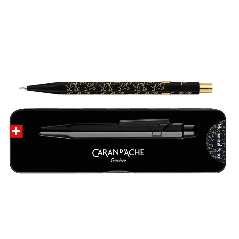 844™  Metall Minenhalter HORSE 0.5mm mit Etui