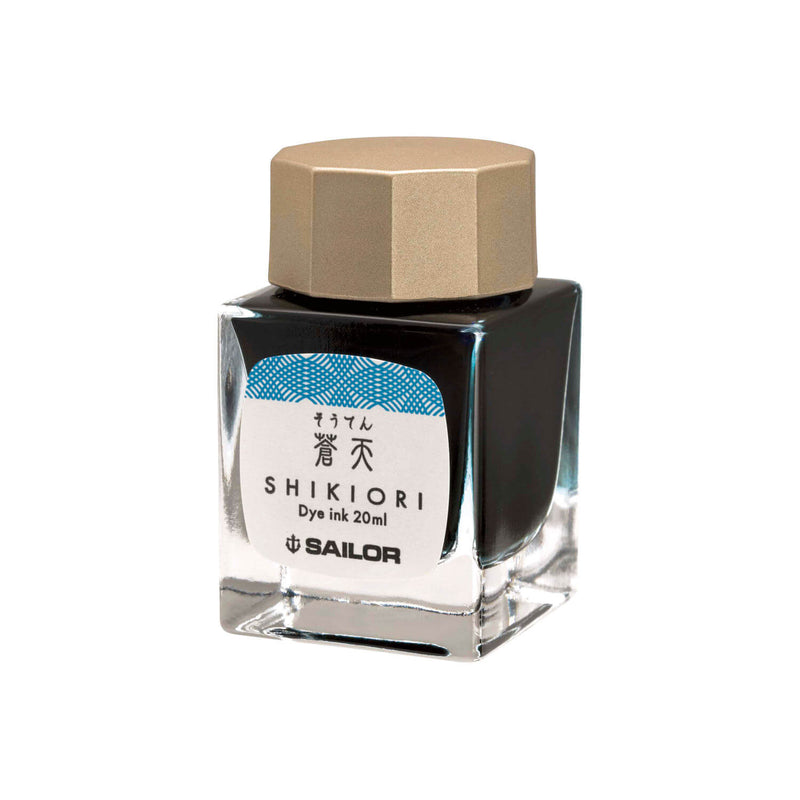 Tintenglas Shikiori - Souten 20ml blau