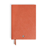 Notizbuch medium (mittelgroß), Sartorial Leder Cayenne rot, liniert