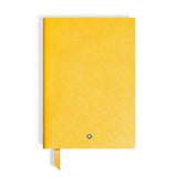 Notizbuch medium (mittelgroß), Sartorial Leder gelb, liniert