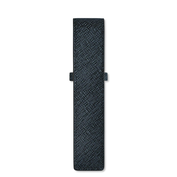 Sartorial Etui für 1 Schreibgerät Tweed Blau
