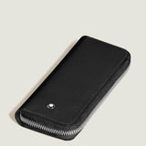 MEISTERSTÜCK 2er Reißverschluss-Etui für 2 Schreibgeräte schwarz