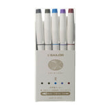 SHIKORI Calligraphy Brush Pen Set 5 Stk.