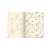 Malbuch DIN A5 by Nina Cosford für Nass- und Trockentechniken