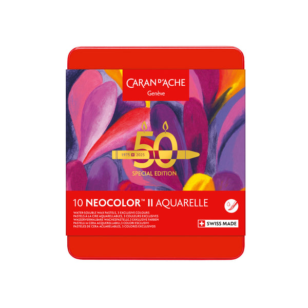 NEOCOLOR™ II 50 YEARS POP Sortiment mit 10 Farben