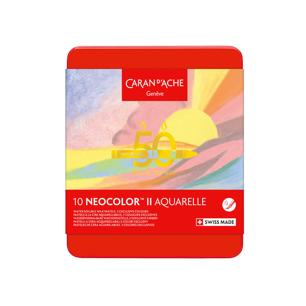 NEOCOLOR™ II 50 YEARS PASTEL Sortiment mit 10 Farben