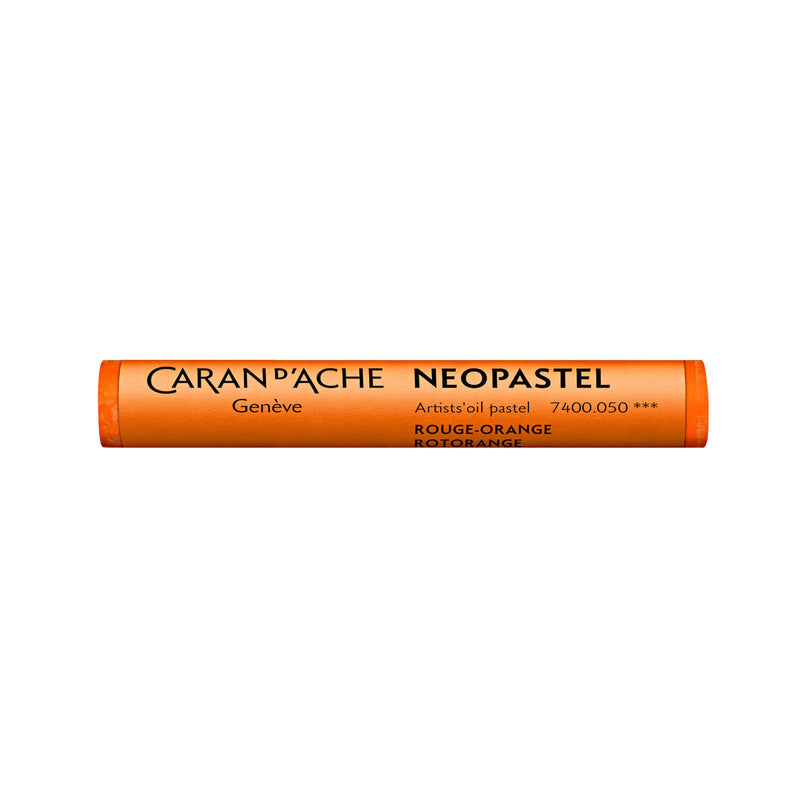 NEOPASTEL® Oelpastell Einzelblock rund rotorange