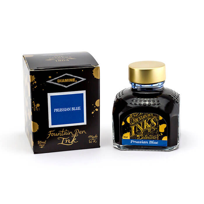 Tintenglas Prussian Blue 80ml