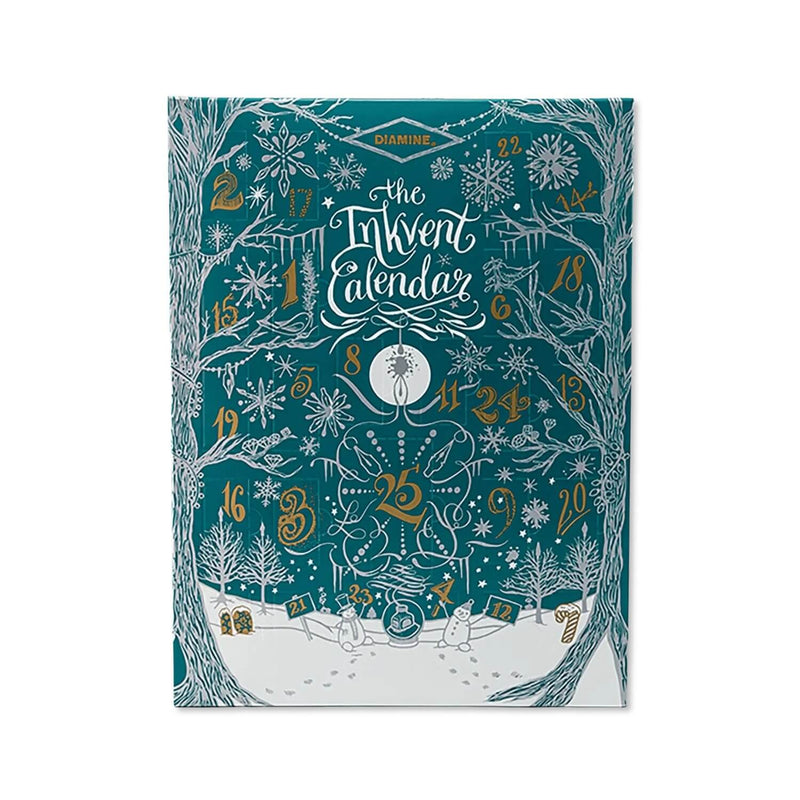 Adventskalender Tintengläser TEAL EDITION 2025 Limitierte Edition