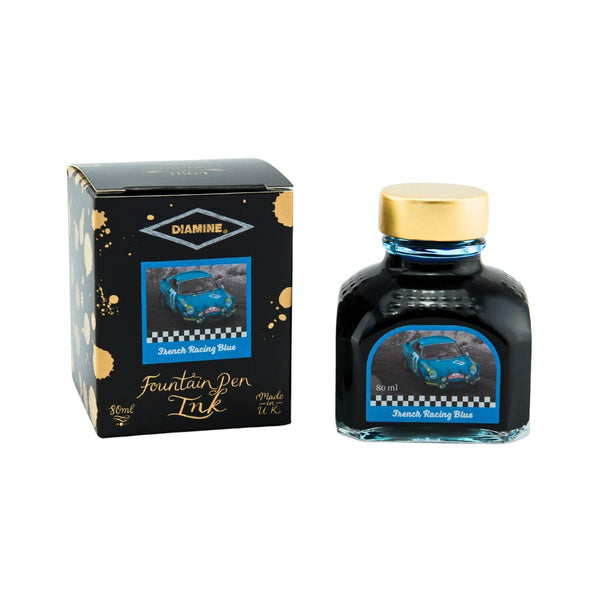 Tintenglas French Racing Blue 80ml