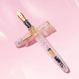 ESTIE X BUNGUBOX CHERRY BLOSSOM Regular Size Golden Trim Füllfederhalter ltd. Edition
