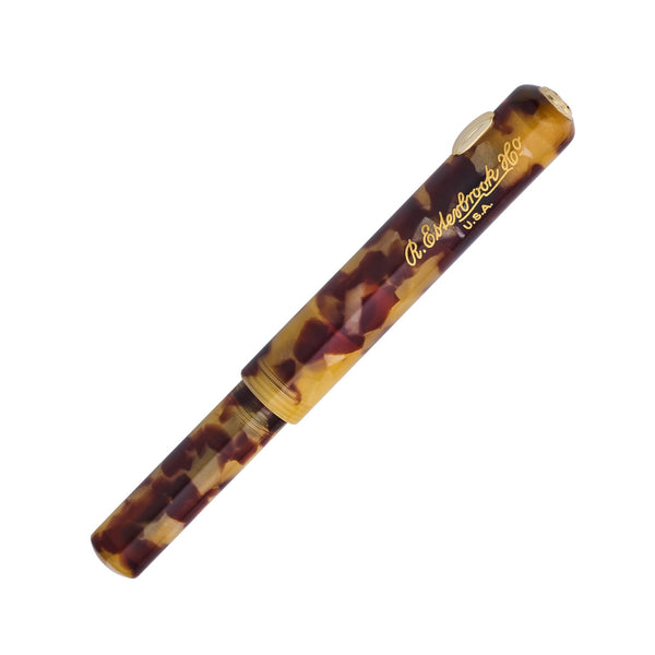 ESTERBROOK NIBLET TORTOISE Golden Trim Füllfederhalter