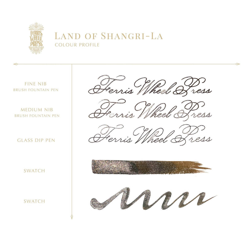 Tintenglas Land of Shangri-la Ink 38ml Limited Edition
