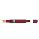 PISTON SPORT AL Füllfederhalter Bordeaux Starter-Set mit Tintenglas