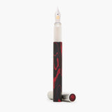 LONGCAP Ebonit "50% Red" "THE NINE 2026" Füllfederhalter ltd. Edition
