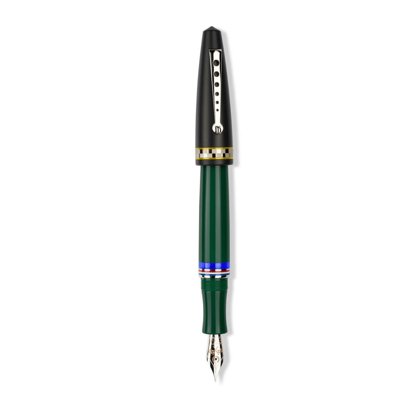 BRITISH RALLY PASSION PEN Füllfederhalter Ltd. Edition Nummeriert Grün