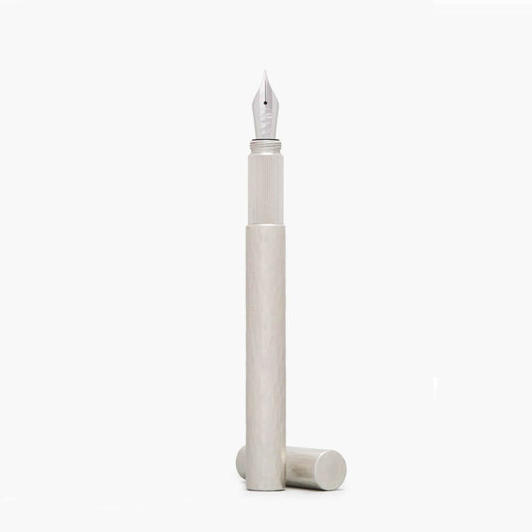 Elbwood SHORTCAP Silber Hammerschlag