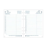 2025 Standard Organizer Jahresbox 1 Tag/1 Seite Weiß Deutsch
