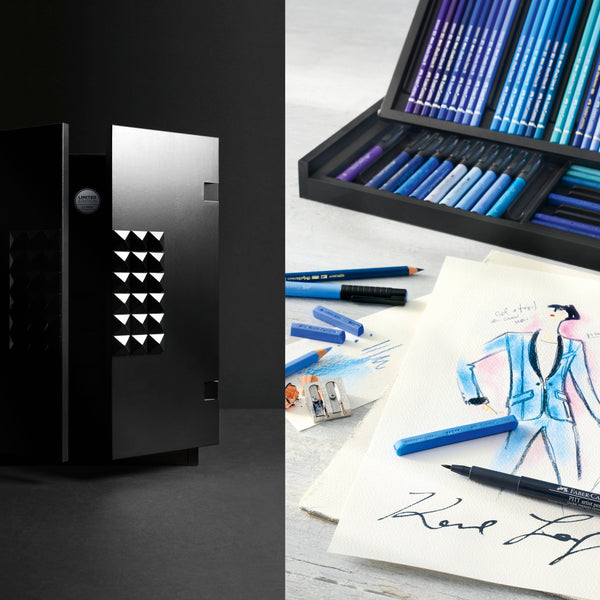 110051 Faber Castell Karl Box Karl Lagerfeld Colours in Black