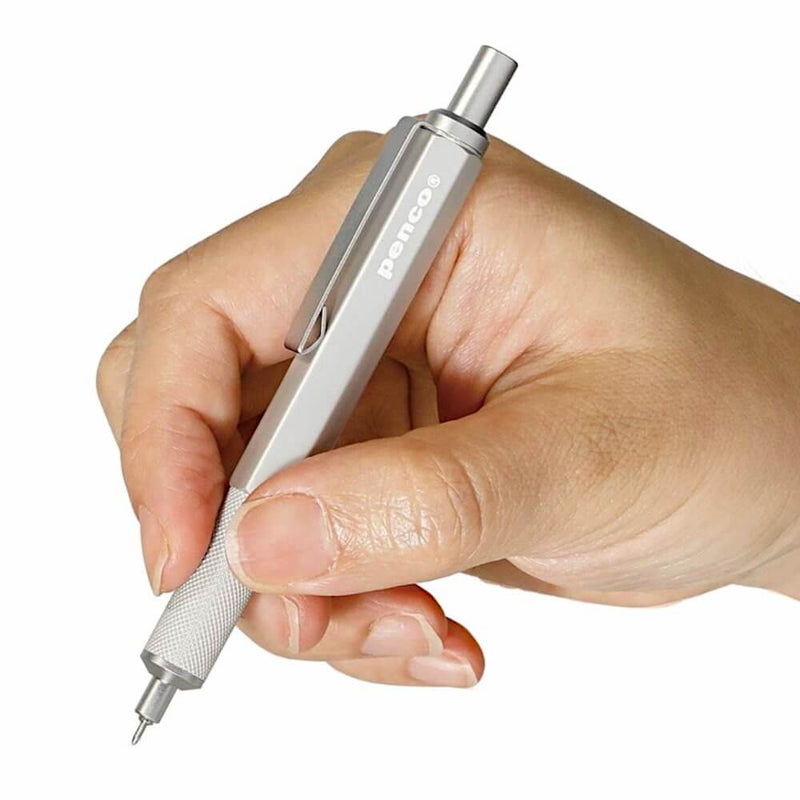 Kugelschreiber NEEDLE POINTER Aluminium silber